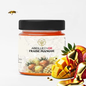 Miel fraise mangue