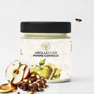 Miel pomme cannelle
